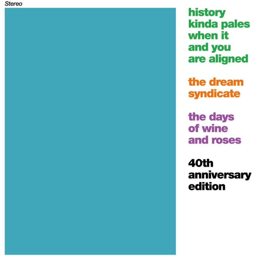 The Dream Syndicate - The Days of Wine and Roses  CD